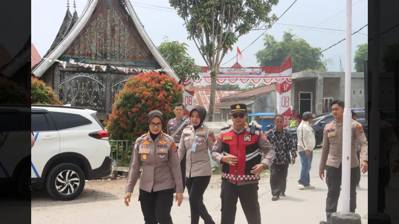 300 Personel Amankan Pilwana Serentak, Kapolres Solok: Berbeda Pilihan Tetap Badusanak